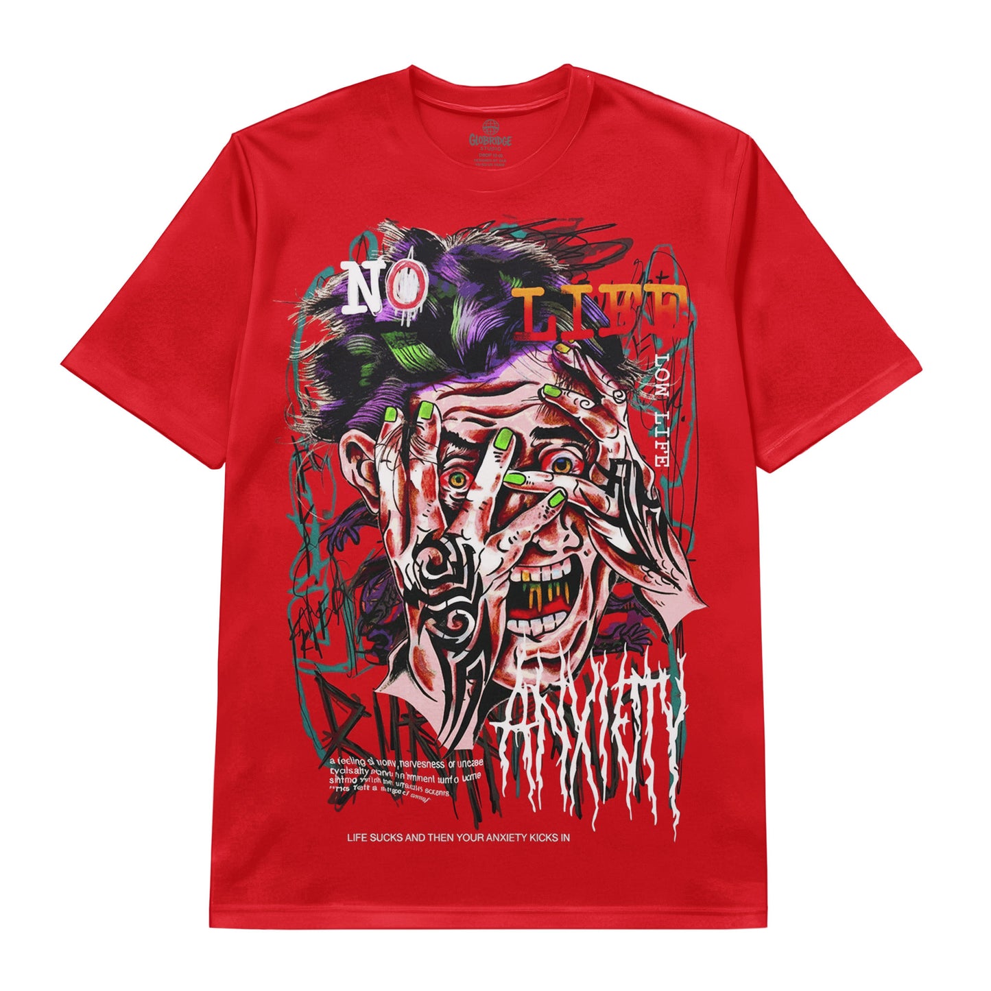 Anxiety Attack Psychedelic Tee