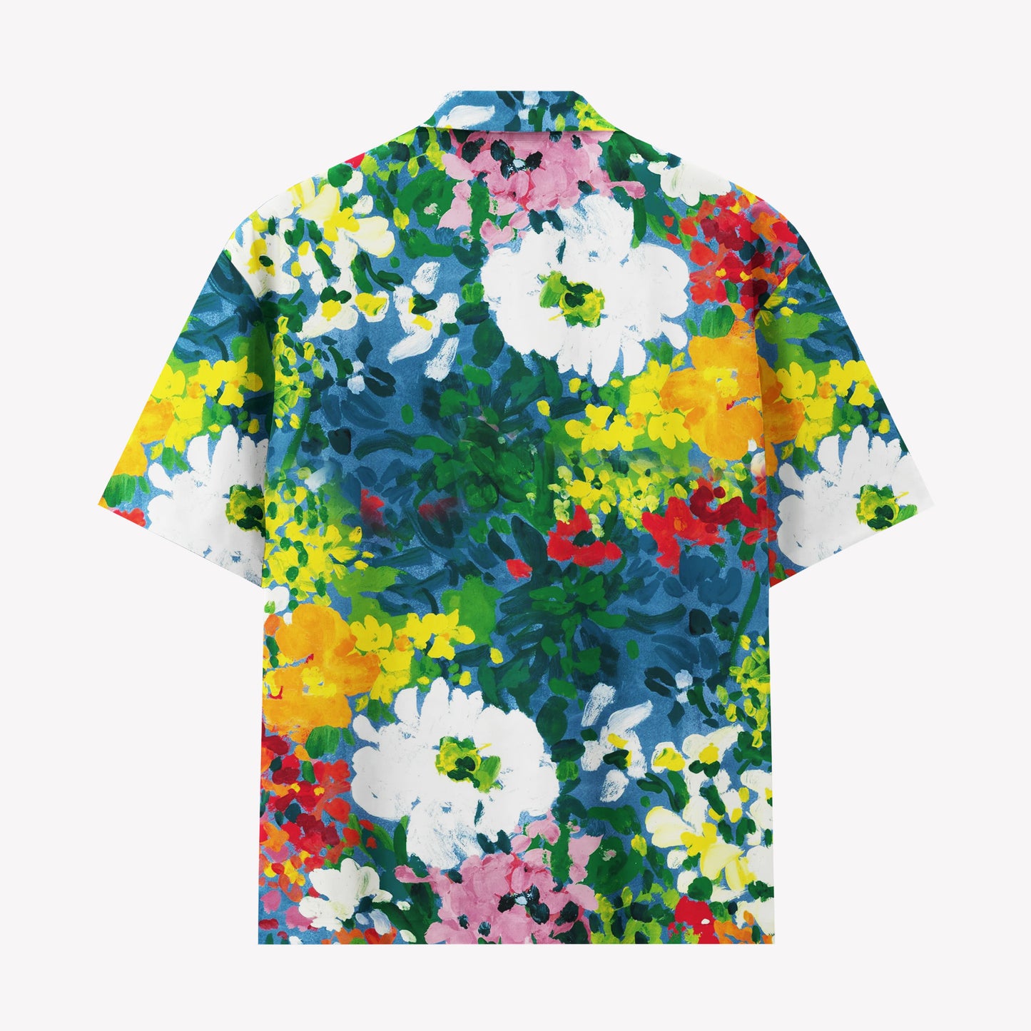 Artistic Floral Hawaiian Shirt