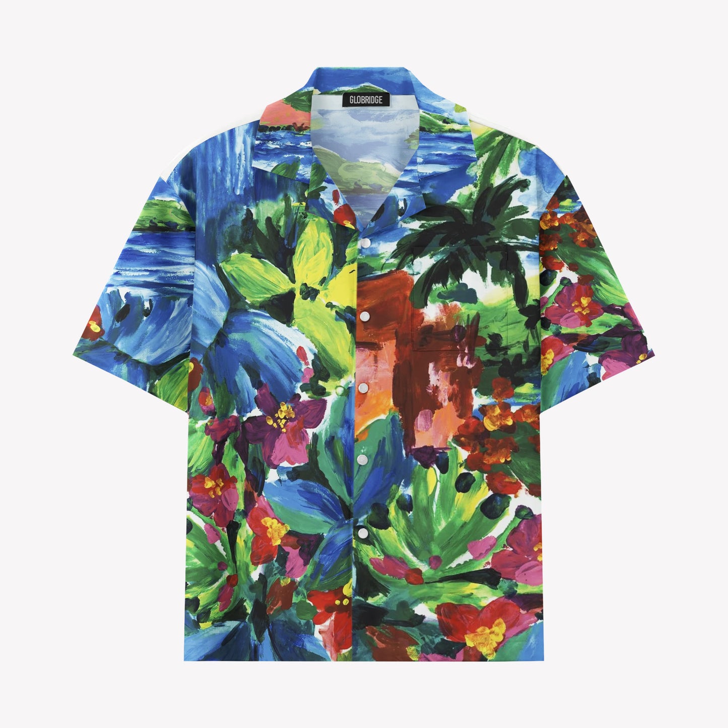 Artistic Tropical Island Hawaiian Shirt