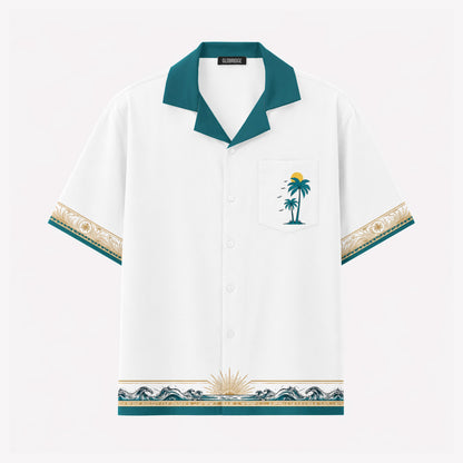 Atlantic Breeze Escape Virginia Beach Hawaiian Shirt & Shorts