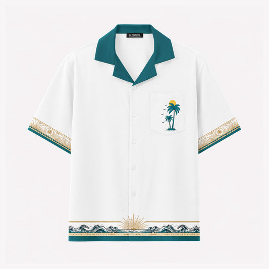 Atlantic Breeze Escape Virginia Beach Hawaiian Shirt & Shorts