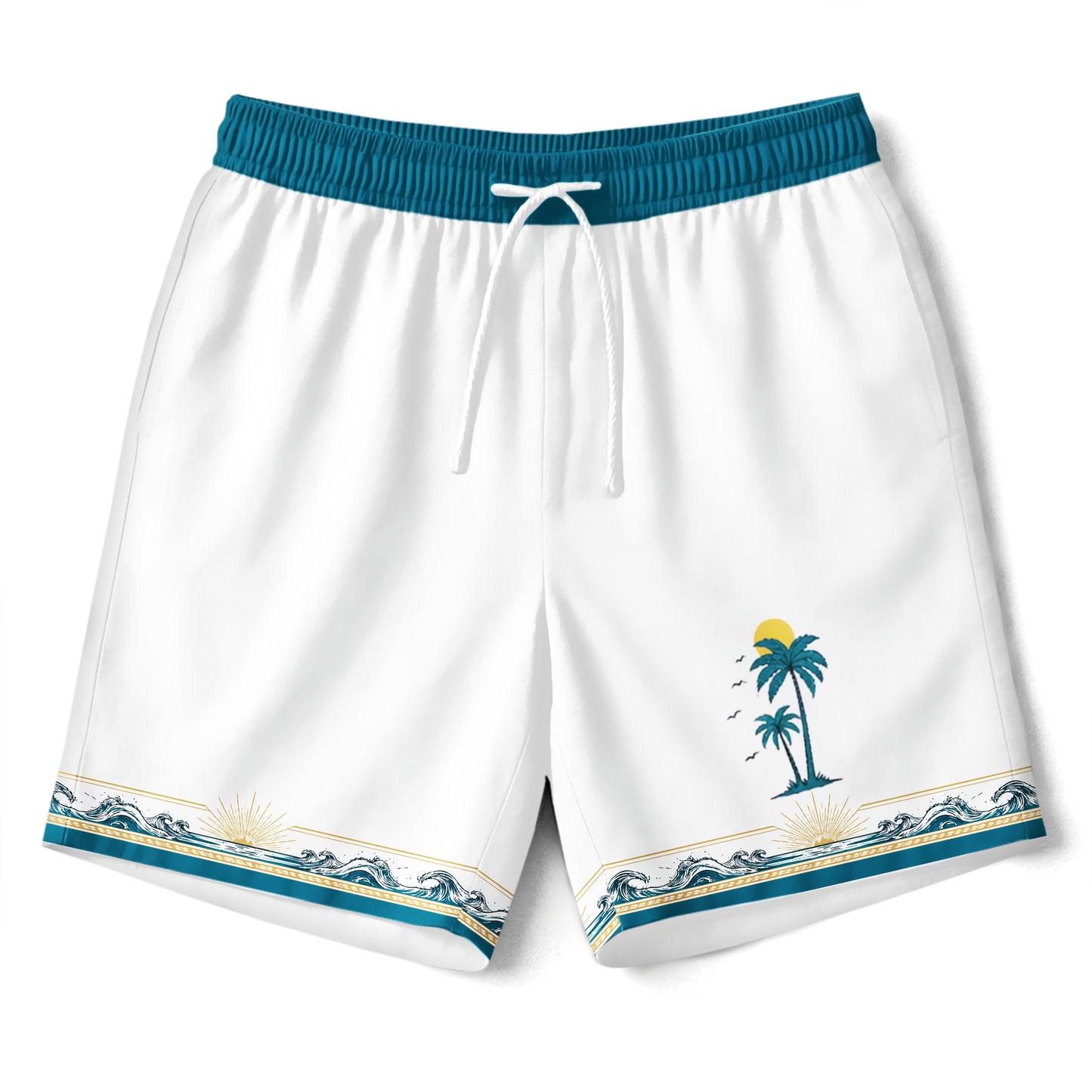 Atlantic Breeze Escape Virginia Beach Hawaiian Shirt & Shorts