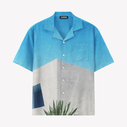 Azure Retreat Hawaiian Shirt