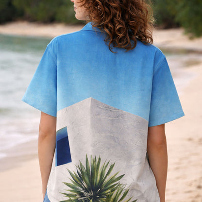 Azure Retreat Hawaiian Shirt