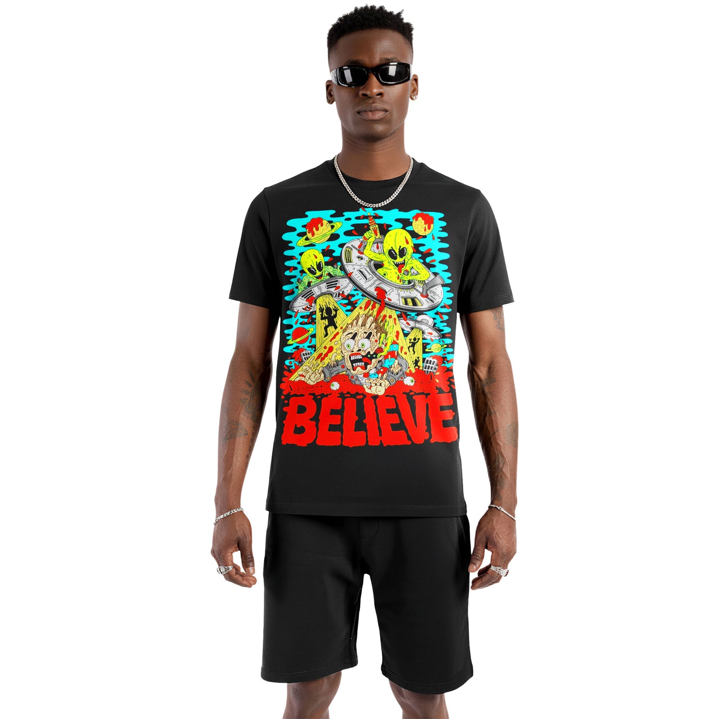 Believe Alien Invasion Tee