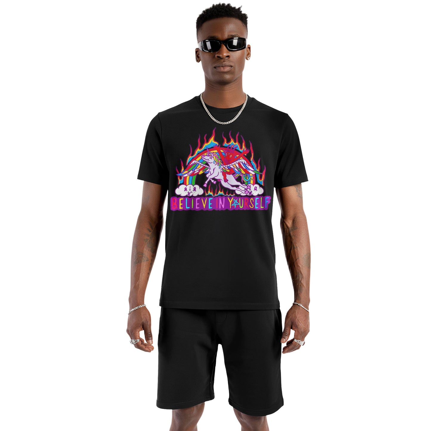 Believe in Yourself Psychedelic Tee