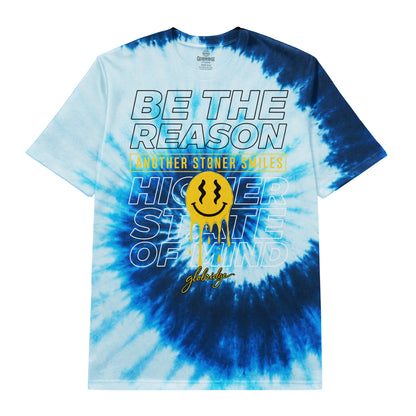 Be the Reason Another Stoner Smiles Tie Dye Tee