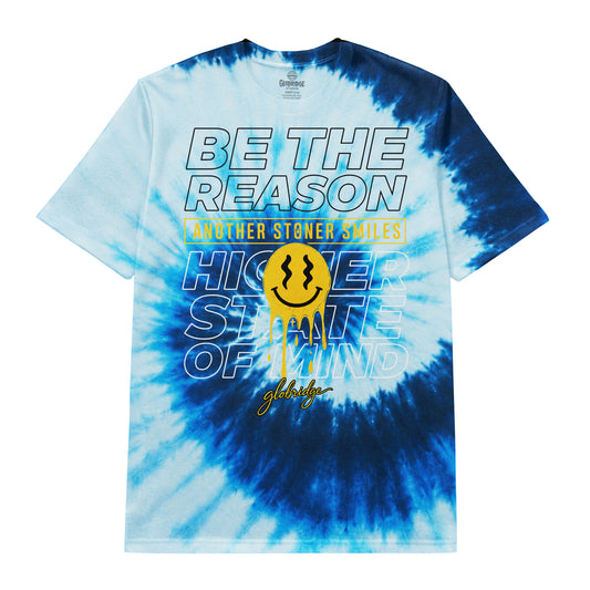 Be the Reason Another Stoner Smiles Tie Dye Tee