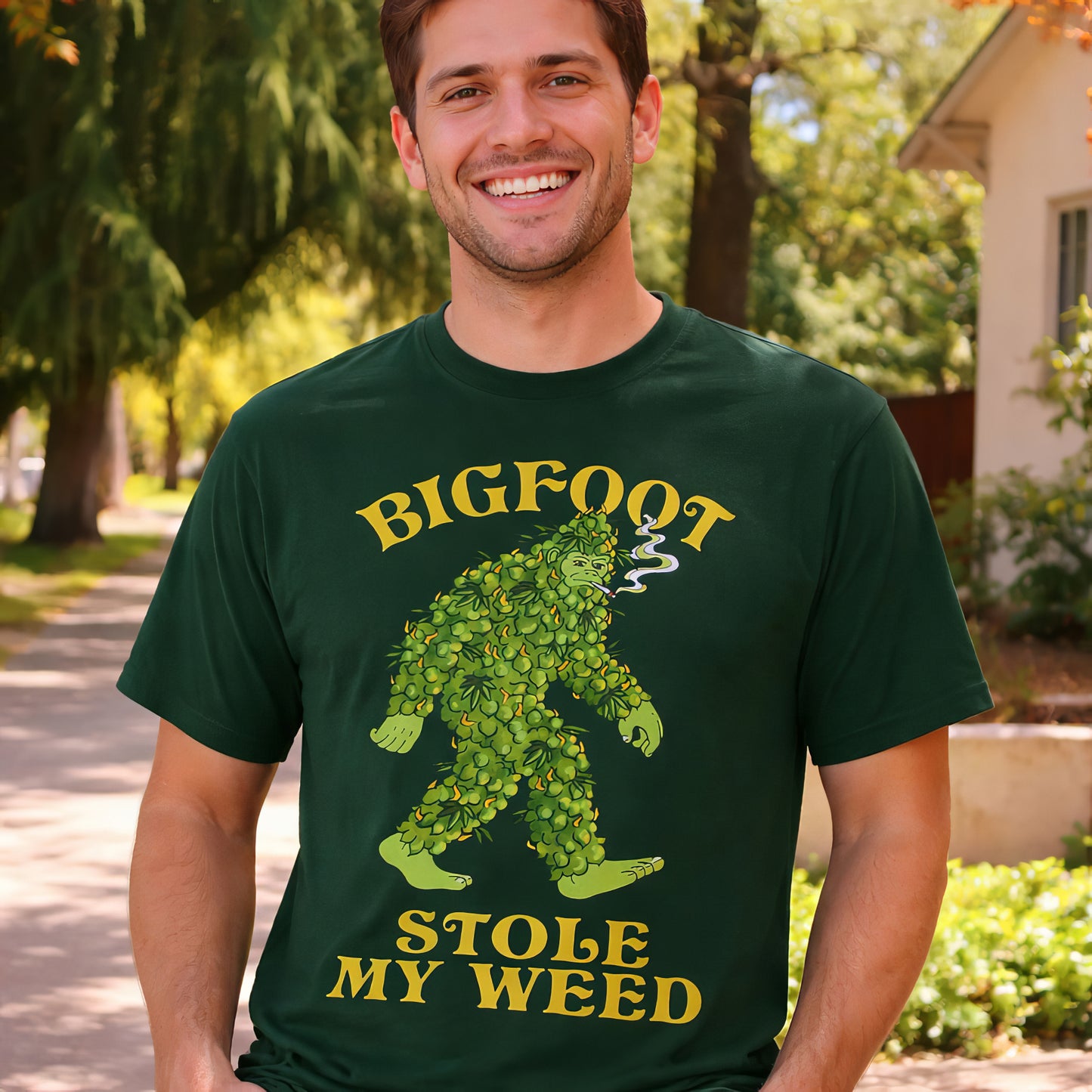Bigfoot Stole My Stash T-Shirt
