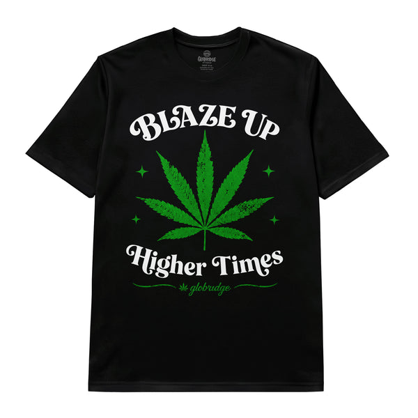 Blaze Up Higher Times Stoner 420 Tee