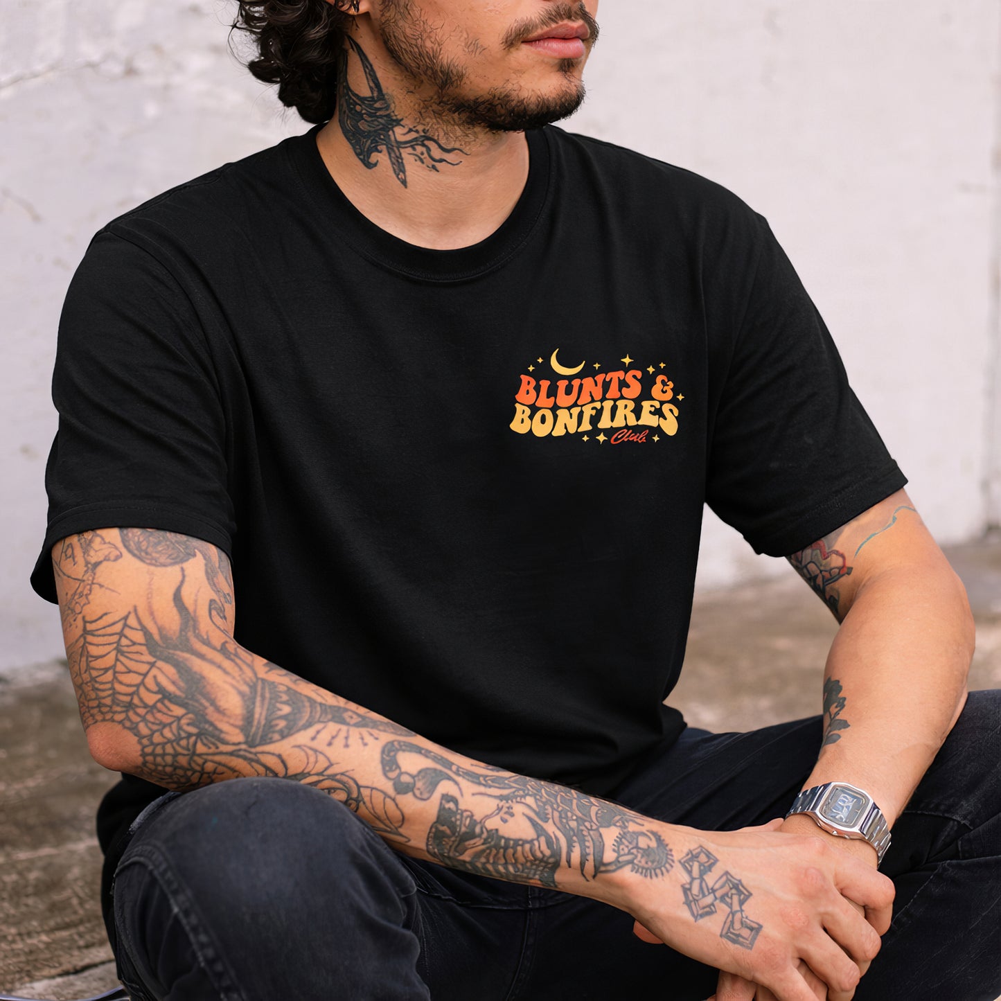 Blunts & Bonfires Alien Club T-Shirt