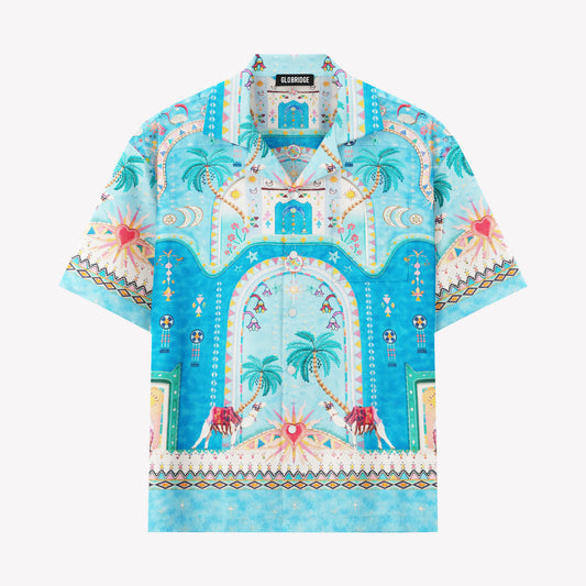 Boho Desert Hawaiian Shirt & Shorts Set