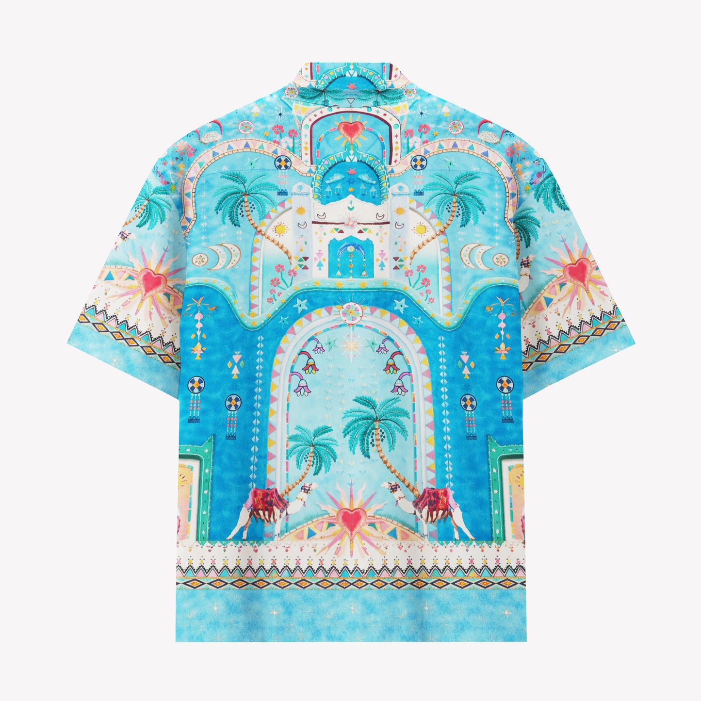 Boho Desert Hawaiian Shirt & Shorts Set