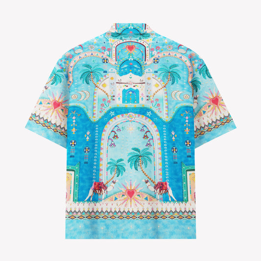 Boho Desert Hawaiian Shirt & Shorts Set