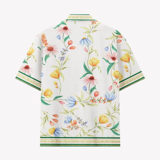 Botanical Breeze Shirt & Shorts Set