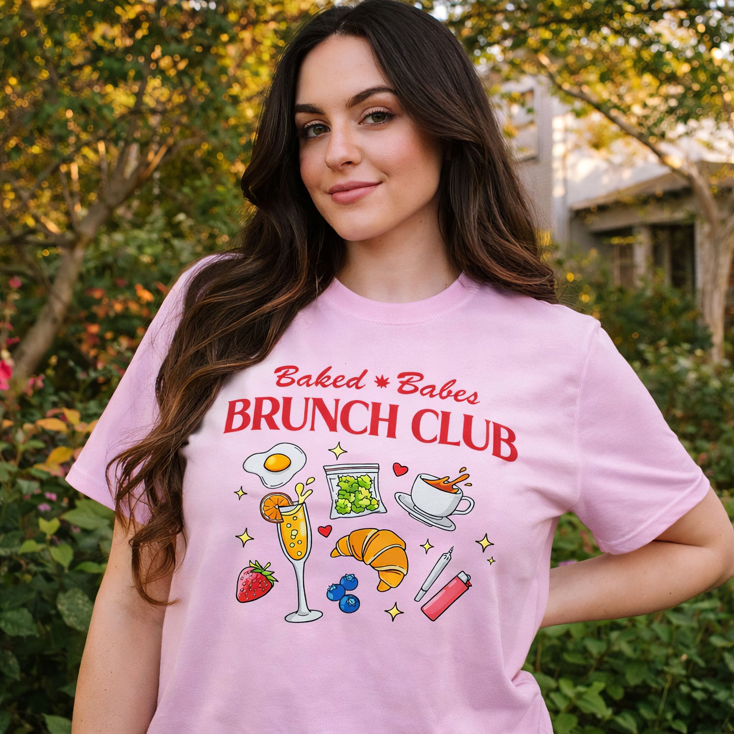 Brunch Club Stoner Graphic Tee