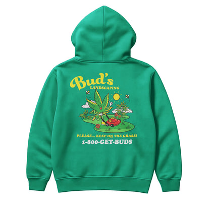 Bud’s Landscaping Cartoon Hoodie