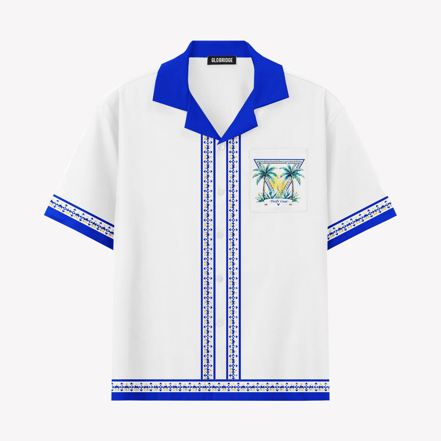 Cali-Life Pacific Coast Social Club Shirt & Shorts Set