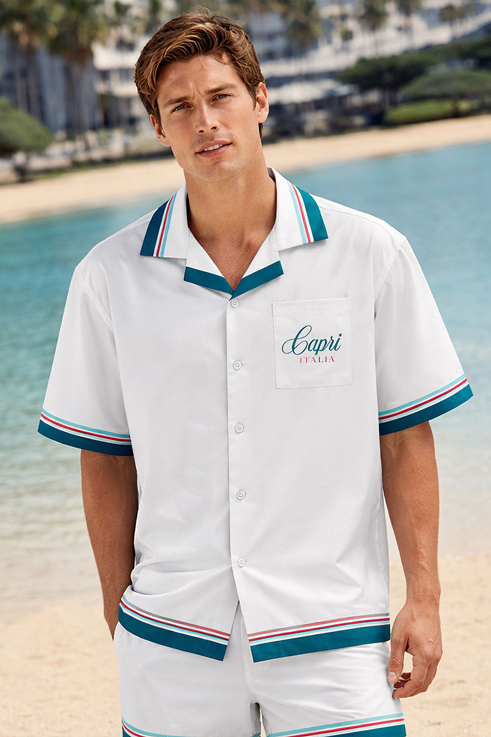Capri Italia Shirt & Shorts Set