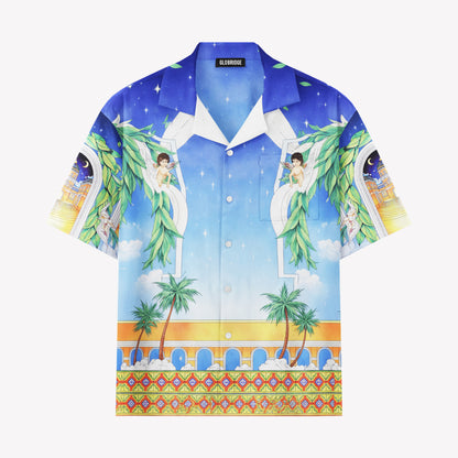Celestial Mirage Shirt & Shorts Set