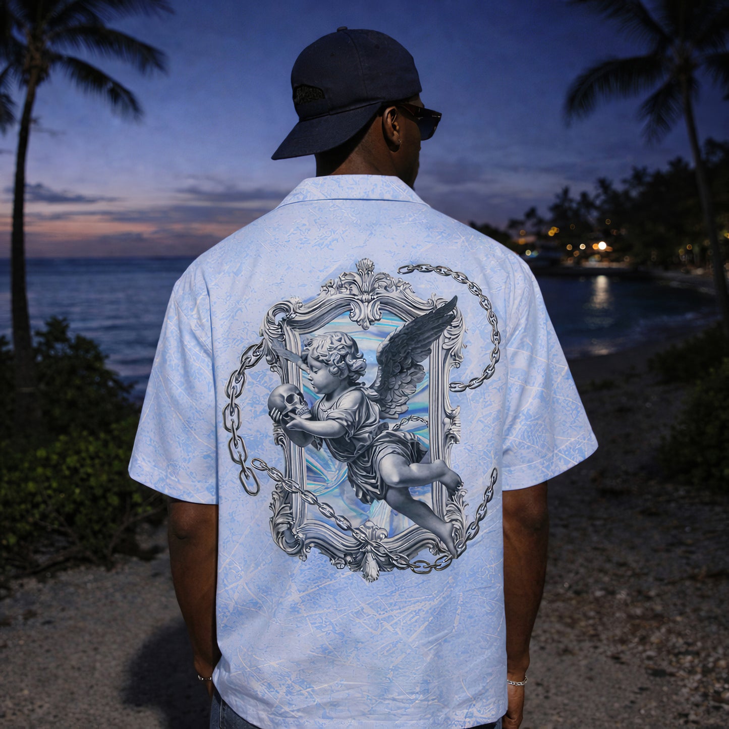Cherub Angel Renaissance Hawaiian Shirt