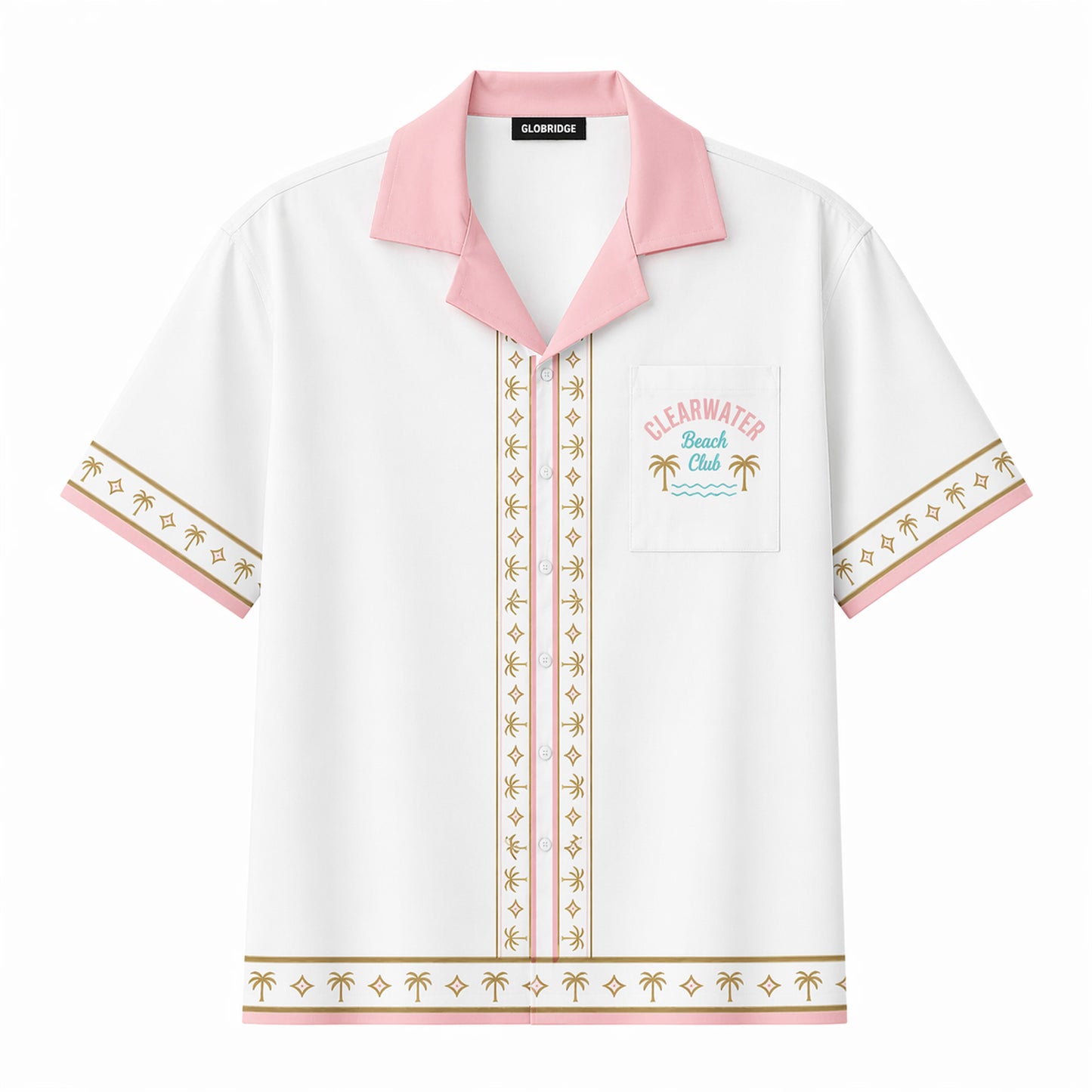 Clearwater Beach Club Hawaiian Shirt & Shorts Set
