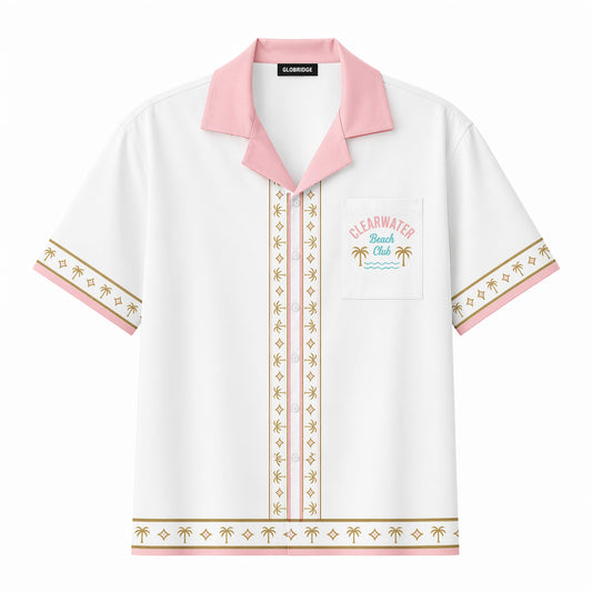 Clearwater Beach Club Hawaiian Shirt & Shorts Set
