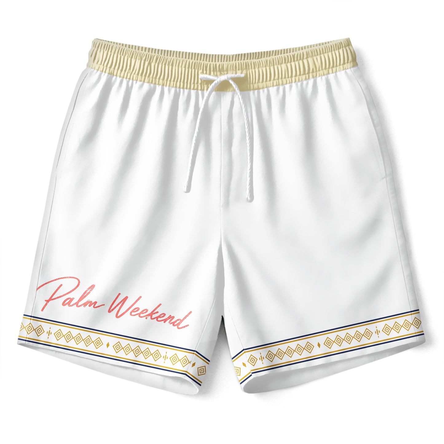 Clearwater Palm Weekend Hawaiian Shirt & Shorts Set