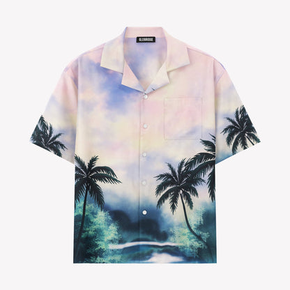 Coastal Dusk Hawaiian Shirt