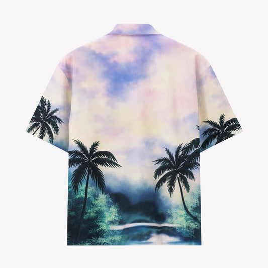 Coastal Dusk Hawaiian Shirt