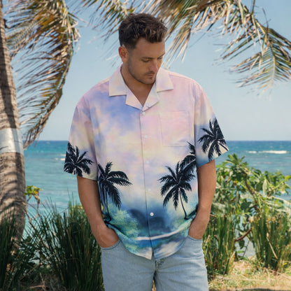 Coastal Dusk Hawaiian Shirt