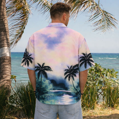 Coastal Dusk Hawaiian Shirt
