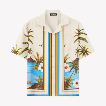 Coastal Horizon Shirt & Shorts Set