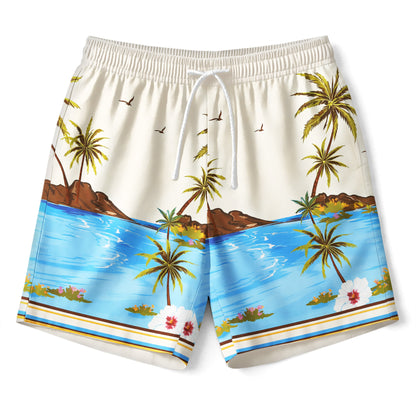 Coastal Horizon Shirt & Shorts Set