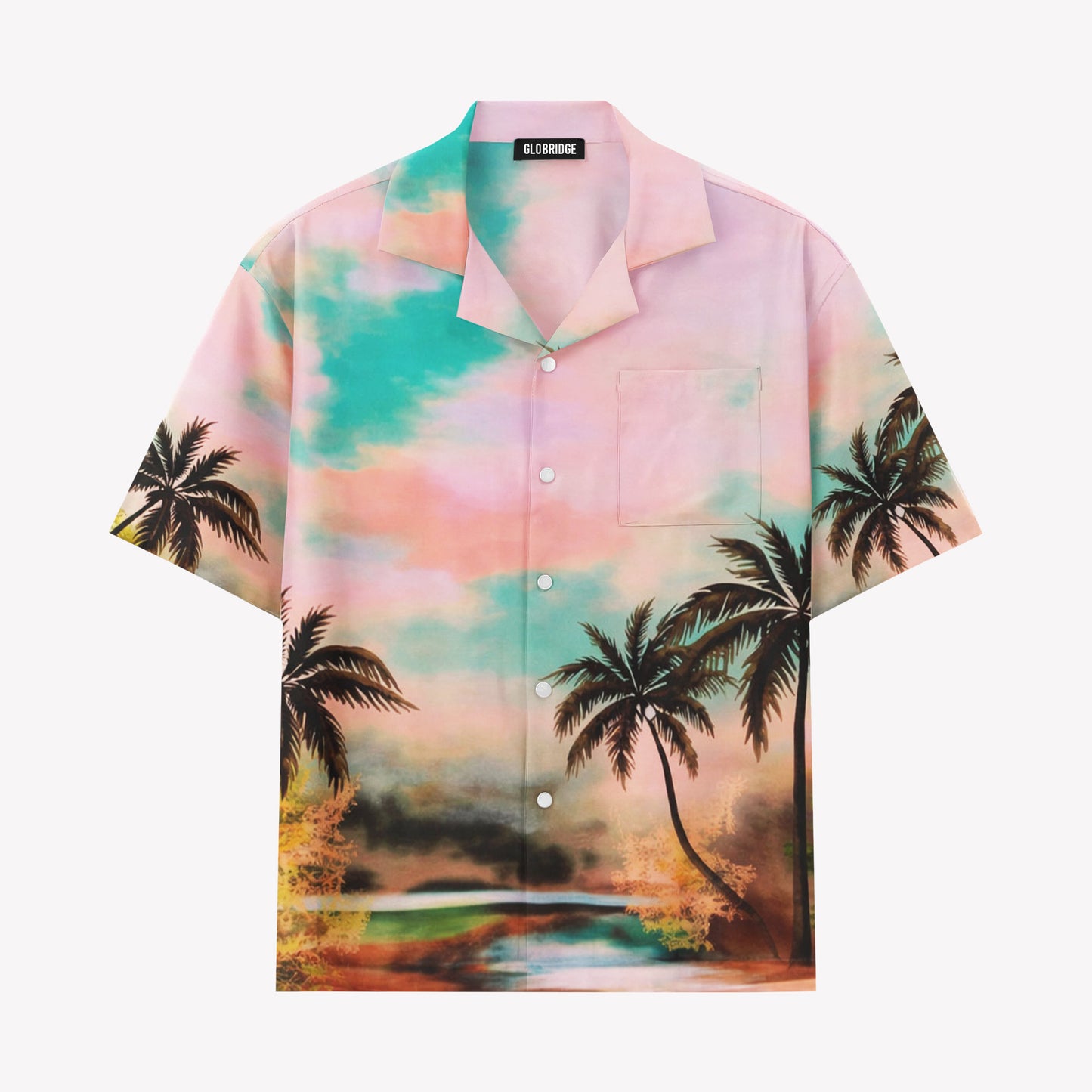 Coastal Sunset Hawaiian Shirt