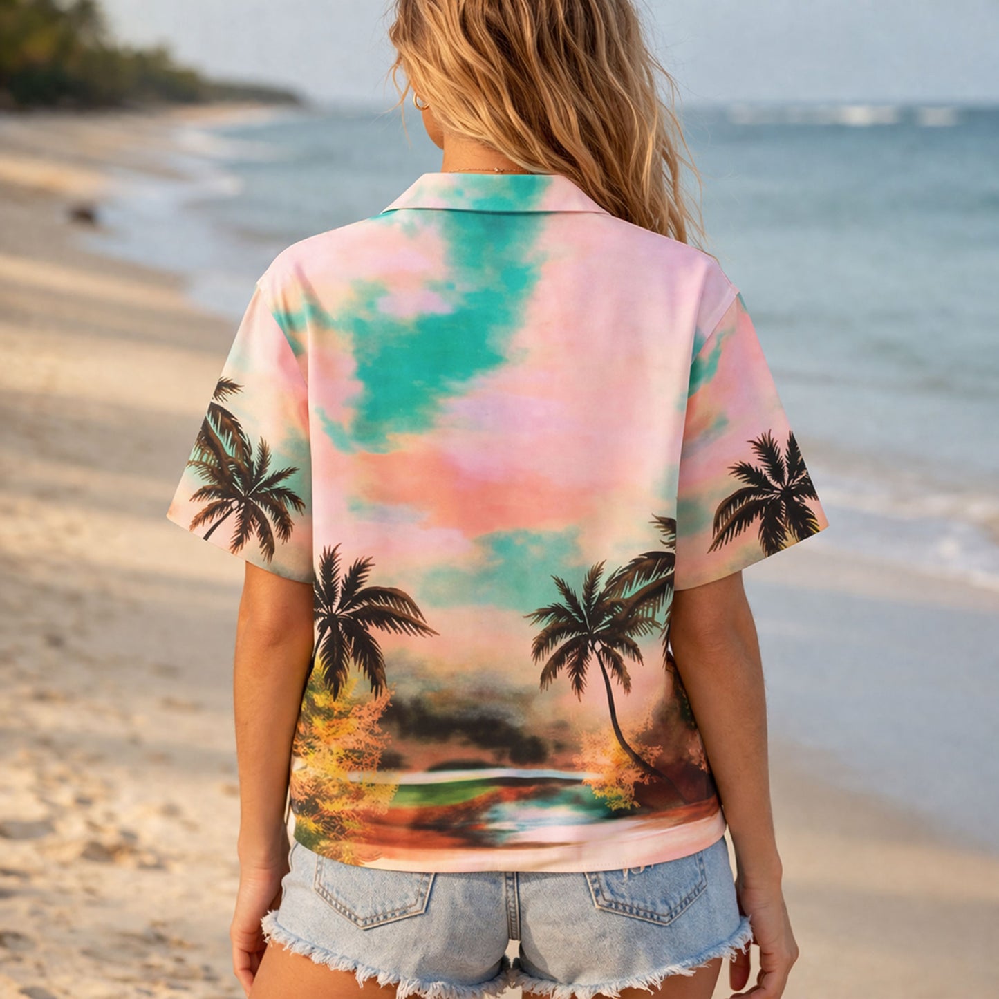 Coastal Sunset Hawaiian Shirt
