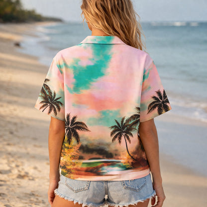 Coastal Sunset Hawaiian Shirt