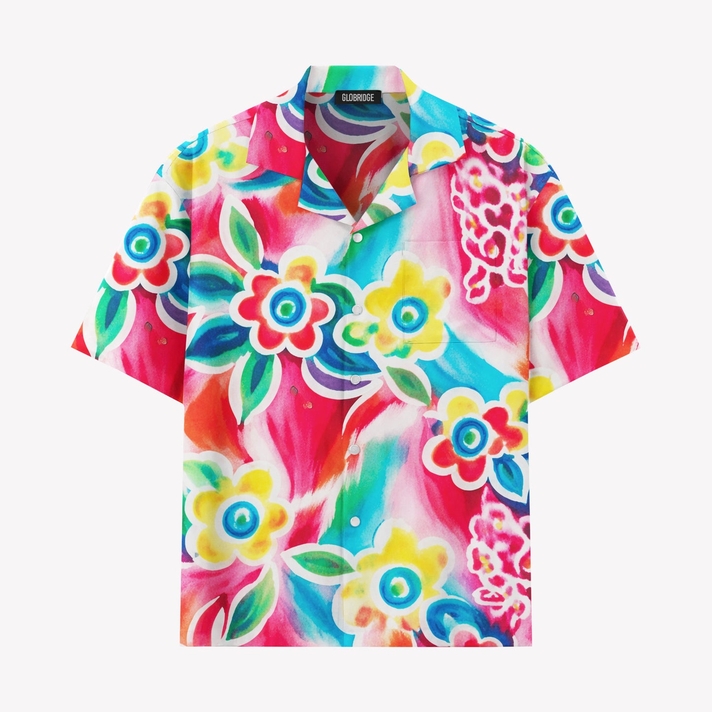Rainbow Floral Shirt