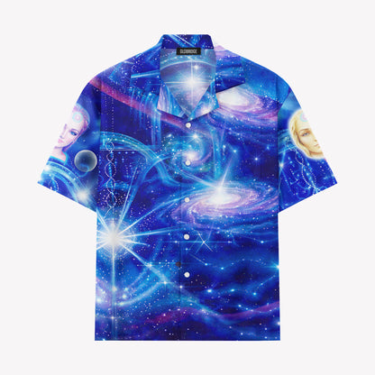 Cosmic Alien Galaxy Hawaiian Shirt