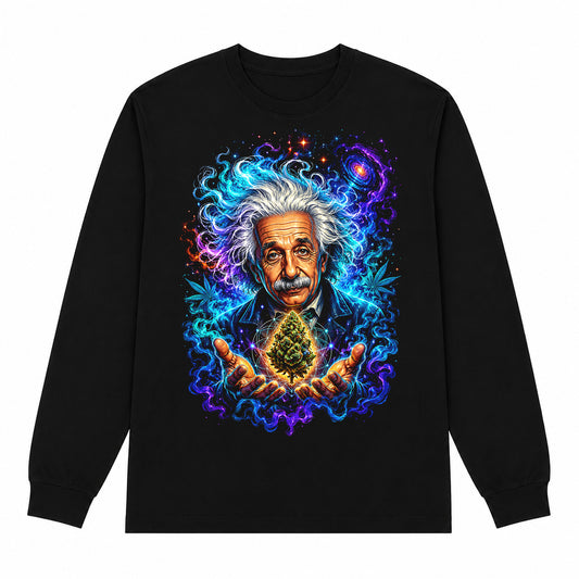 Cosmic Scientist Cannabis Long Sleeve Shirt