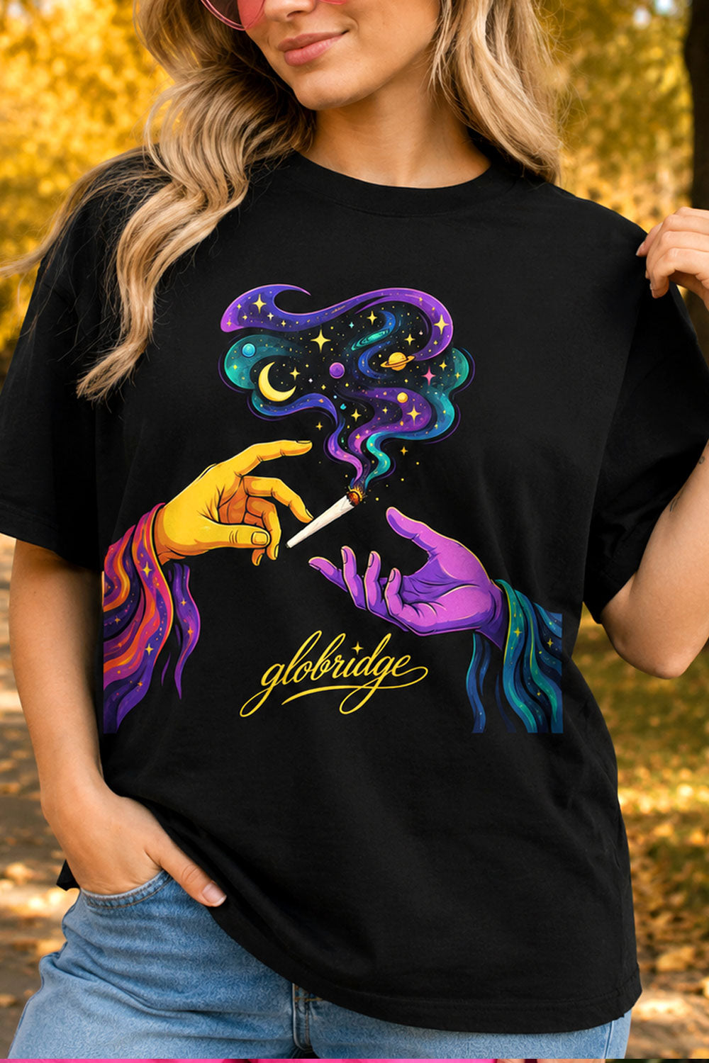 Cosmic Smoke Graphic Tee