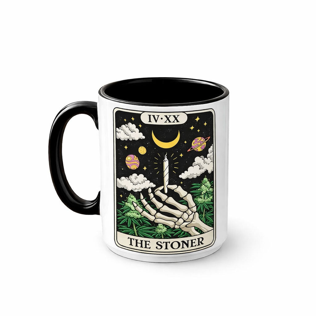 Cosmic Stoner Tarot Mug