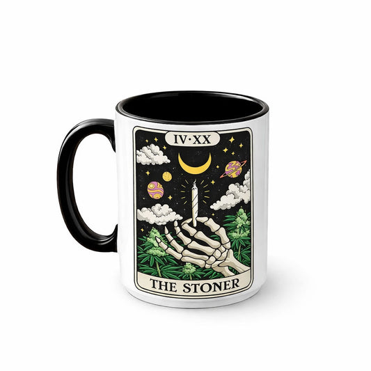 Cosmic Stoner Tarot Mug