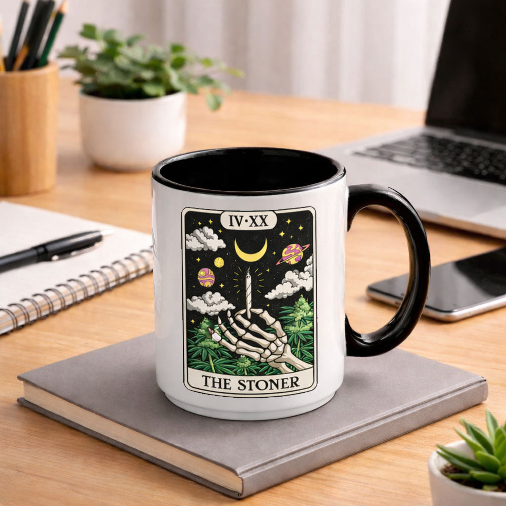 Cosmic Stoner Tarot Mug