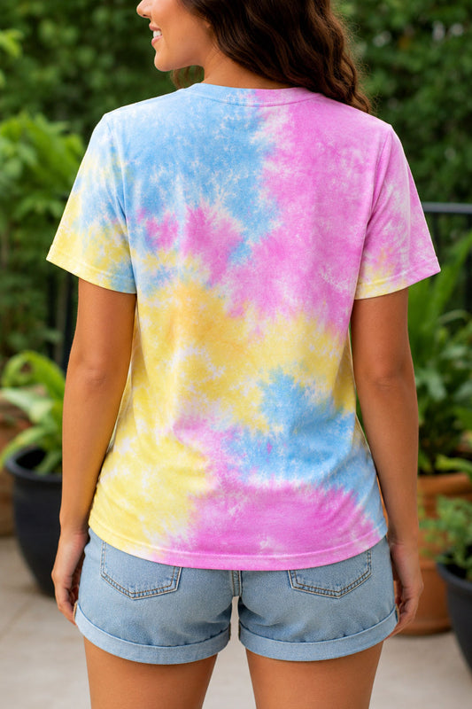 Crazy Plant Lady Tie Dye Graphic Tee