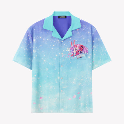 Cyber Anime Girl Hawaiian Shirt