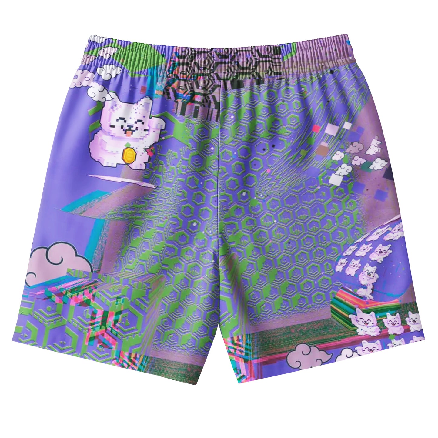 Cyber Neko Dreamscape Shirts & Shorts Set