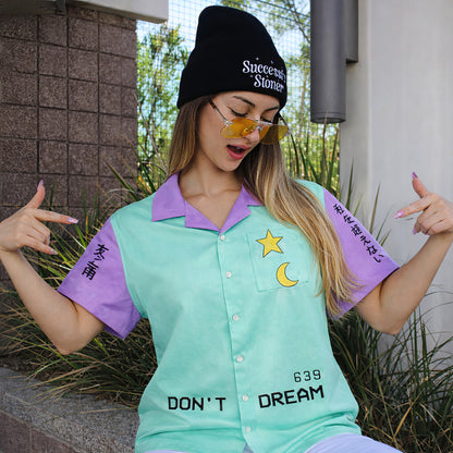Cyberpunk Anime Girl Street Hawaiian Shirt
