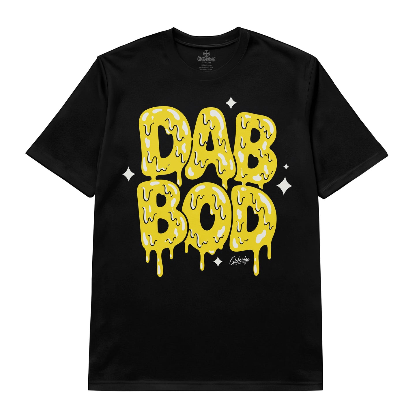 Dab Bod Melting Letter Tee