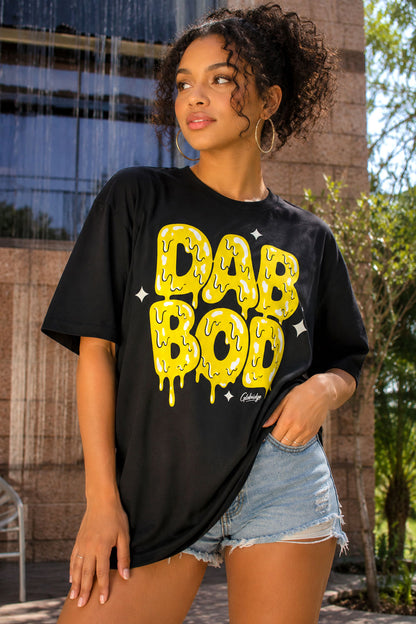 Dab Bod Melting Letter Tee